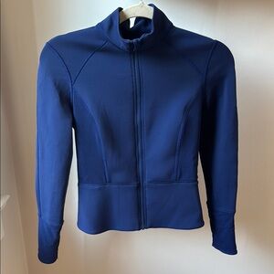 lululemon athletica Navy Blue Full-Zip Jacket